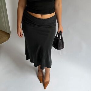 Djerf Avenue Dream Skirt Ash